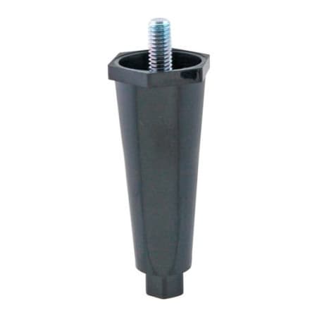 Allpoints 1901127 Leg, Adj, 4", 3/8 Thd, Black For Bunn-O-Matic 1901127